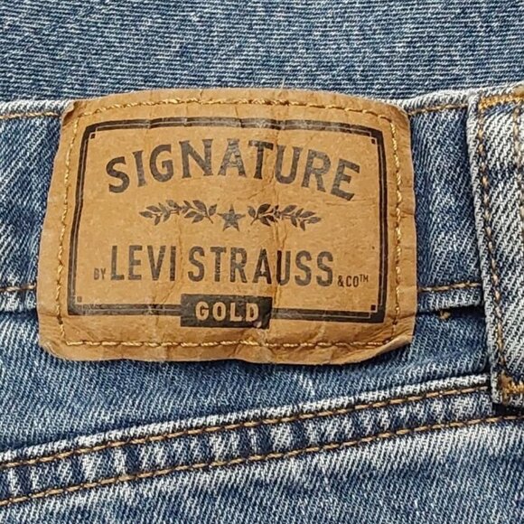 Mens Fit Flex Jeans Relaxed Fit | Signature by Levi Strauss & Co | 42X30 - Picture 10 of 11